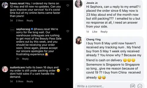 Sephora responds after frustrated shoppers left waiting weeks for their orders to arrive