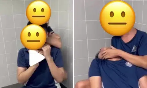Schoolboy held in chokehold by another until he passes out in dangerous 'game' as others laugh