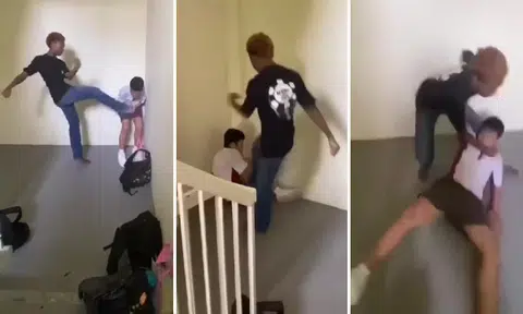 Primary school boy assaulted in stairwell: 5 teens arrested for rioting