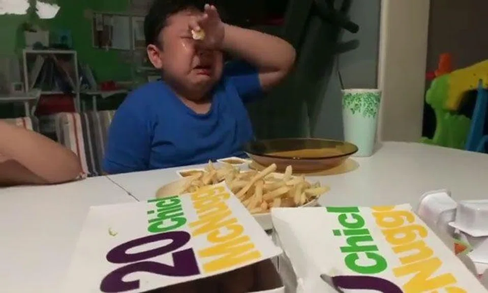 Boy with mild autism getting surprised with McDonald's will make your day