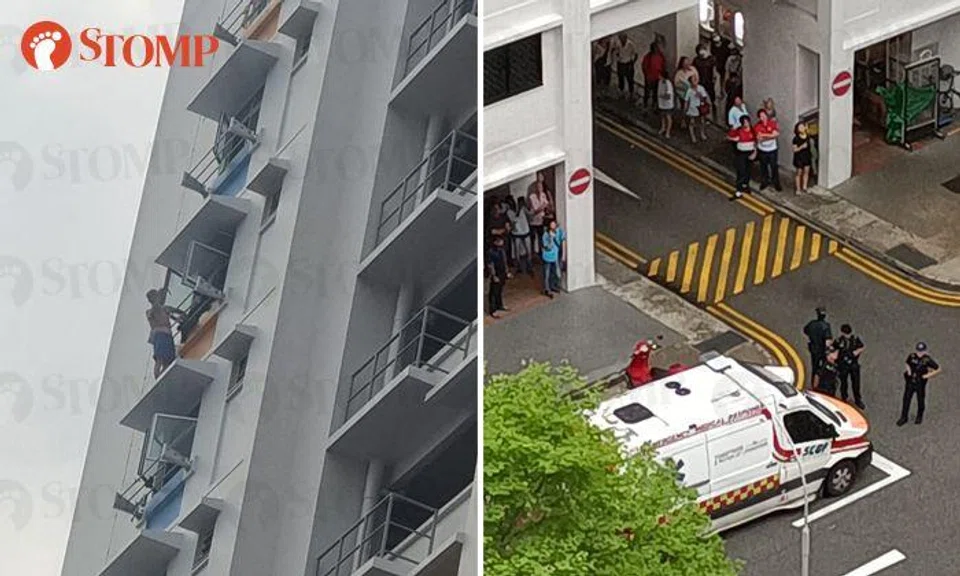 2 men lock themselves in Jurong West unit for hours, arrested for suspected drug-related offences