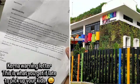 parent warning letter PCF Sparkletots awareness late pick-up policy