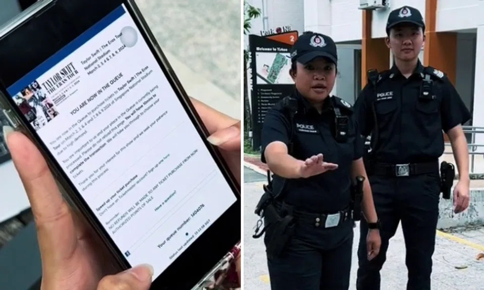 The police posted a 15-second video on TikTok to warn fans against buying Taylor Swift concert tickets from resellers and quoted the title of one of the singer's hits.