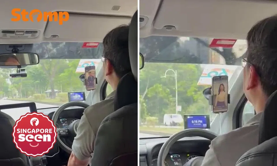 A Stomper said her Grab driver watched TikTok throughout their ride, nearly getting into five accidents.