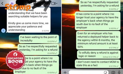 The agency rejected her request for a refund.