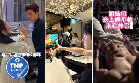 "Ladies, can't sleep at night? Come look at handsome guys," Club M wrote in one of its Instagram videos. 