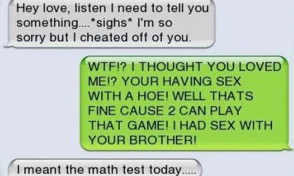 Cheaters get called out on their infidelity in these brutal texts | STOMP