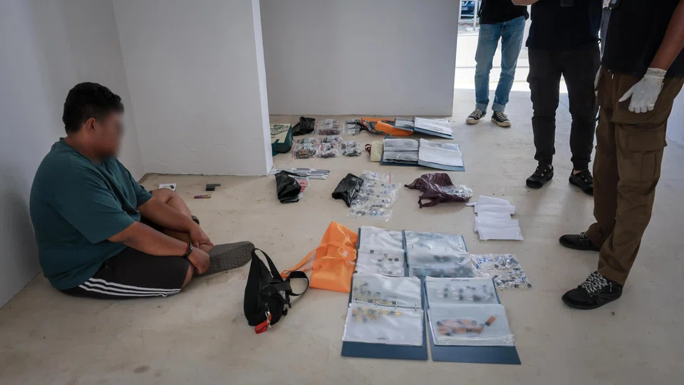 The court heard that Jodan Chin Wei Liang started selling Kpods from June 2025 to settle debts of around $25,000 he had to an unlicensed moneylender.