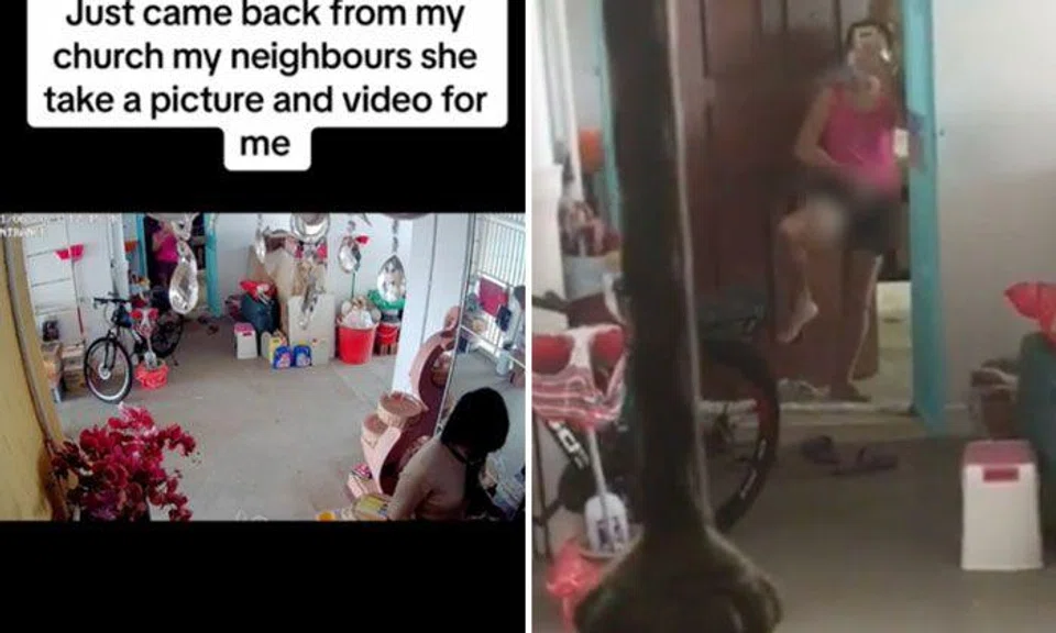 Woman shocked after neighbour flashes her several times and spews profanities: 'I didn't do anything'