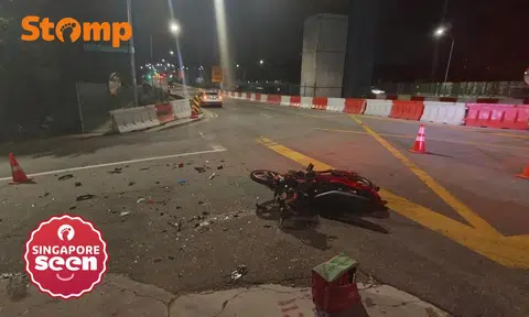 sembawang road accident, drink driving arrest