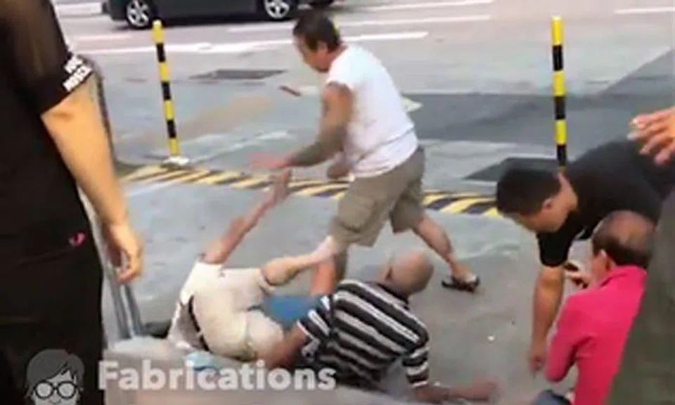 Knuckle duster fight at Taman Jurong coffee shop: 2 men in their 60s arrested