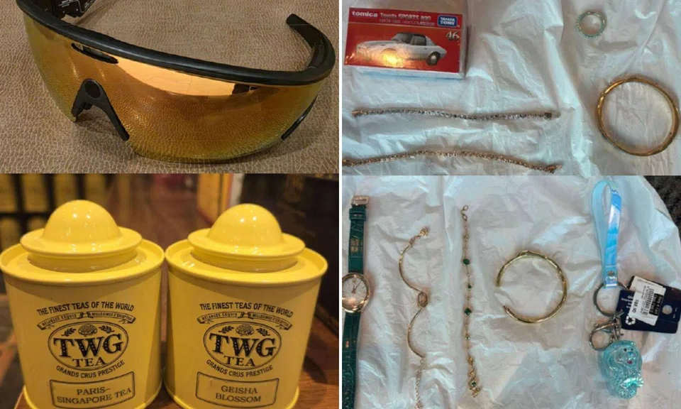 Travellers steal items from Changi Airport