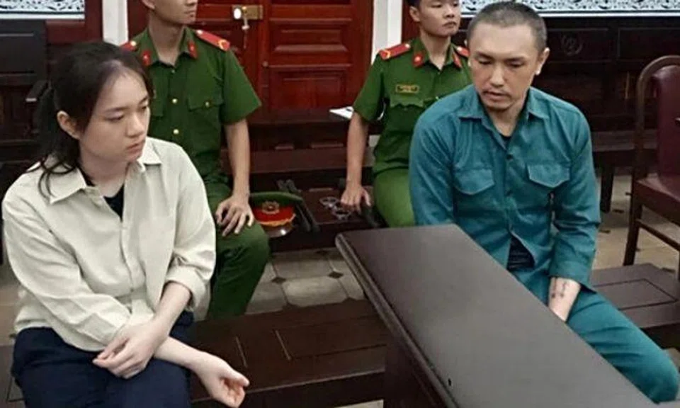 Shawn Han Sxe Siang, 42, was jailed for three years and six months, while his partner Loh Si Yu, 25, received a sentence of three years at the Ho Chi Minh City People’s Court on July 18 for the offences committed in 2023. Photo: Tuổi Trẻ