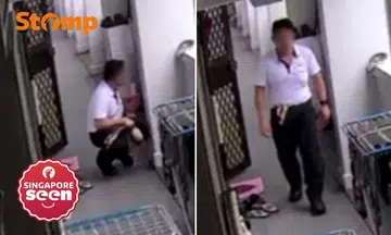 Man takes bra from outside Toa Payoh flat