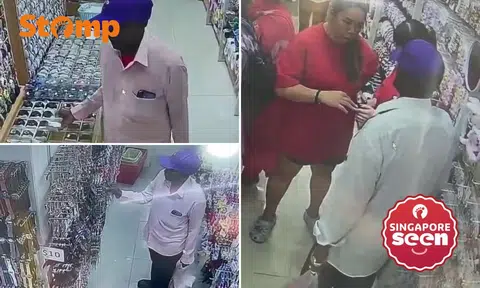 Man pockets 6 watches in Little India shop, employee confronts him when he returns 3 days later