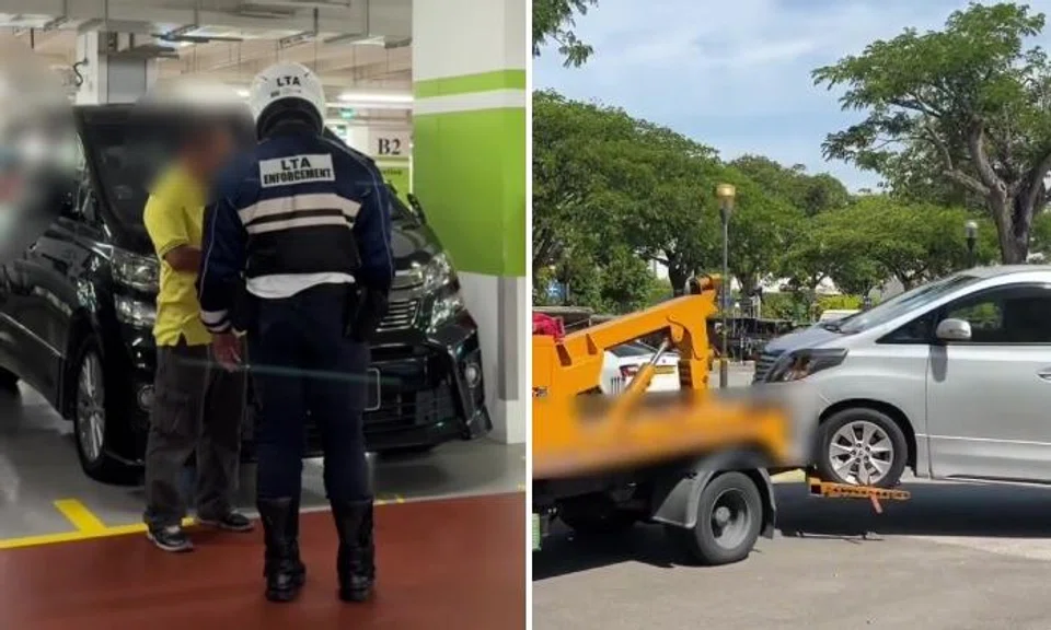 10 vehicles impounded at Changi Airport for providing illegal rides 