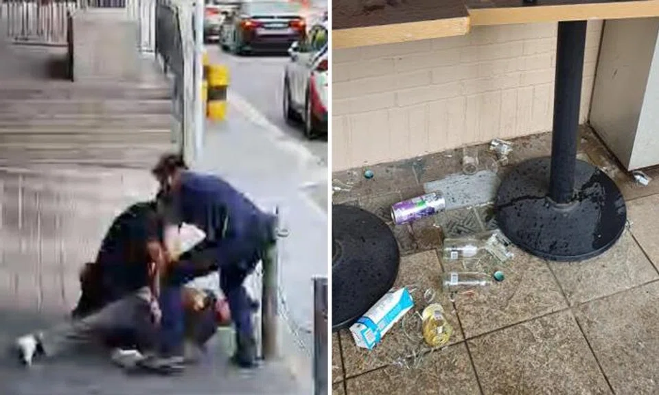 22-year-old man arrested after kicking up drunken ruckus at Orchard Road, swearing at police