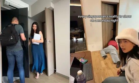 Content creators criticised over spoofs of viral video involving pair leaving unit: 'Distasteful and not very funny'