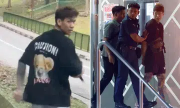Fleeing man in viral video arrested after allegedly crashing into 4 vehicles in Telok Blangah