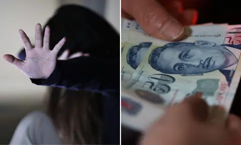 The 42-year-old woman pleaded guilty to seven charges under the Moneylenders Act.