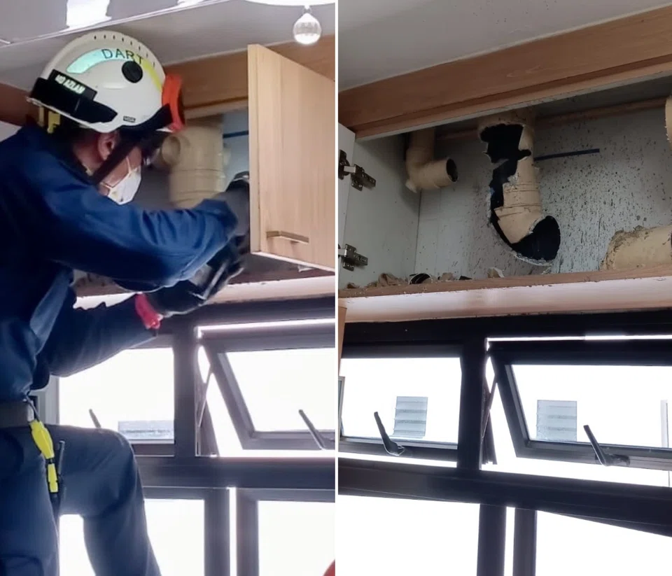 PHOTO: SINGAPORE CIVIL DEFENCE FORCE