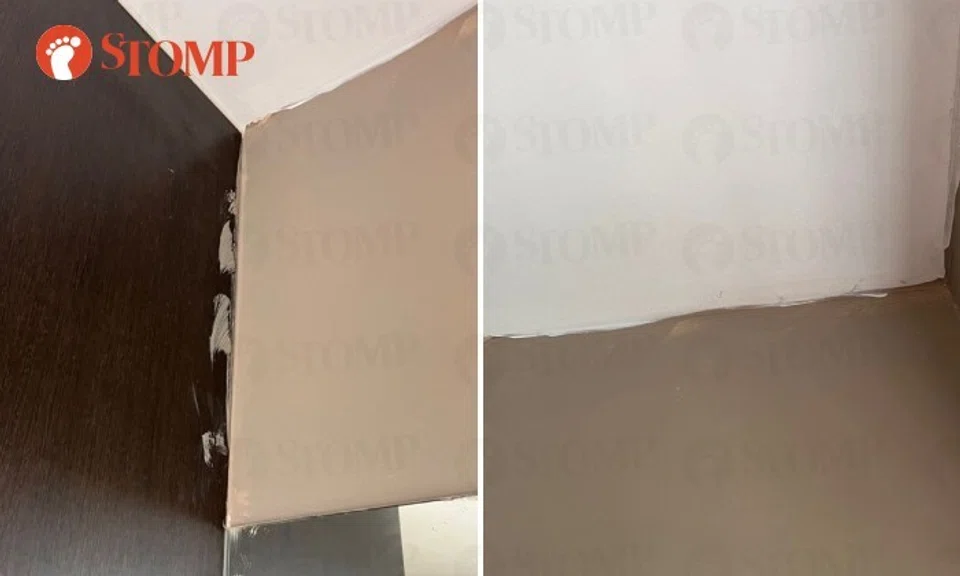 Stomper: "Only two rooms were halfway done and badly painted."