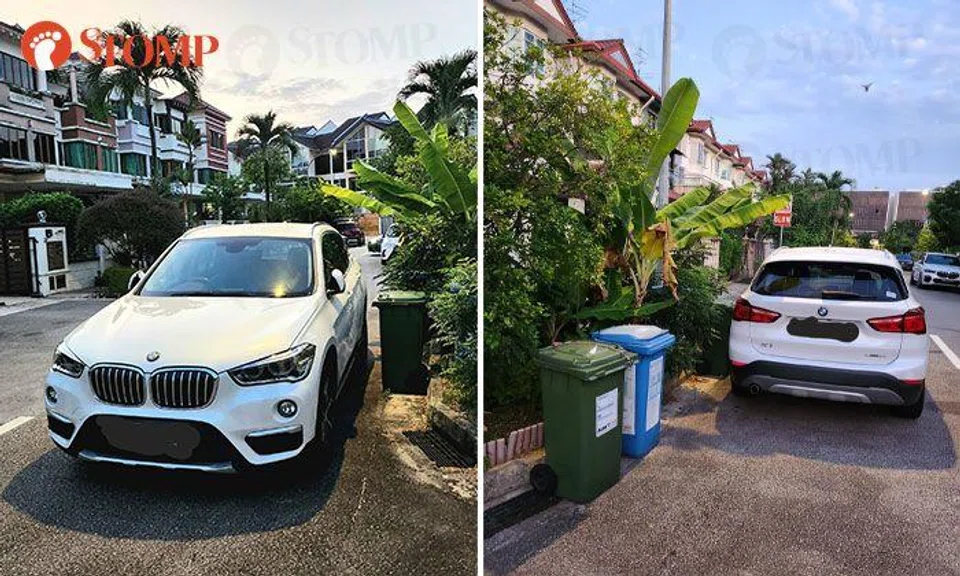 Upper Thomson resident complains of neighbours blocking access along road with inconsiderate parking