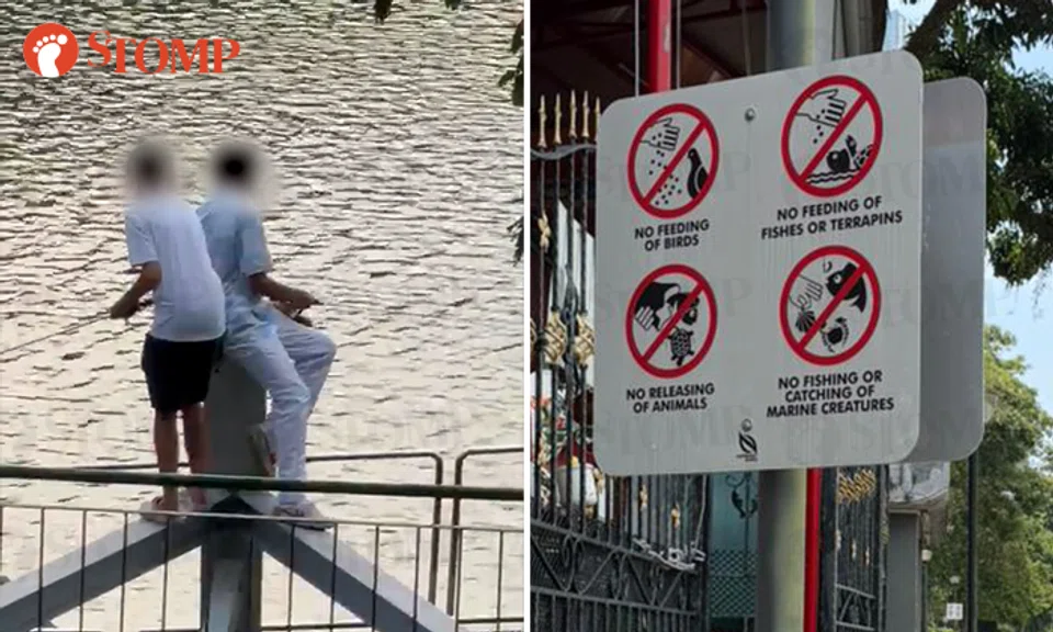 illegal fishing at boon keng