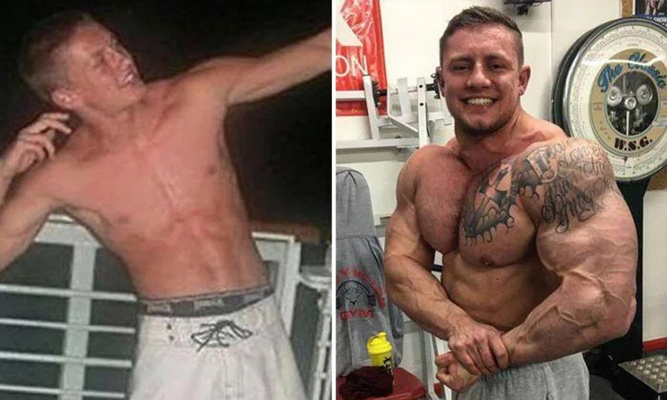 Never say never: Skinny banker transforms into 'The Hulk'