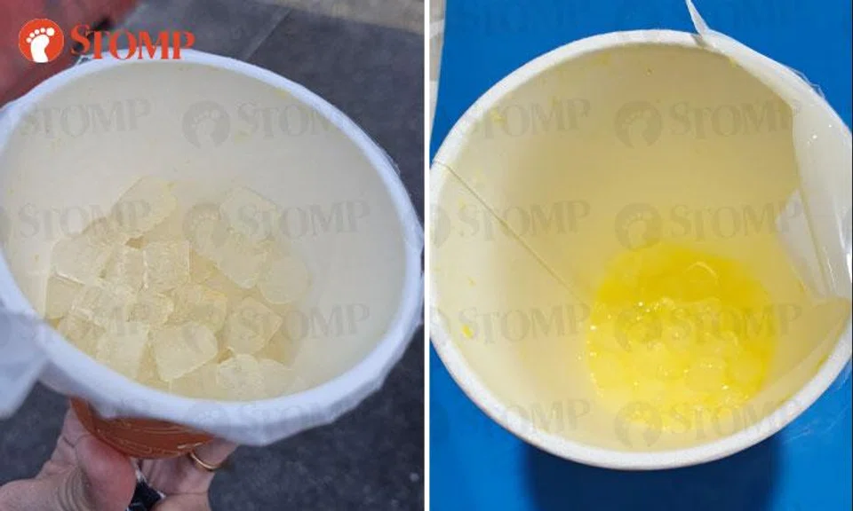 Stomp investigates Stompers' complaints about ice in iJooz orange juice
