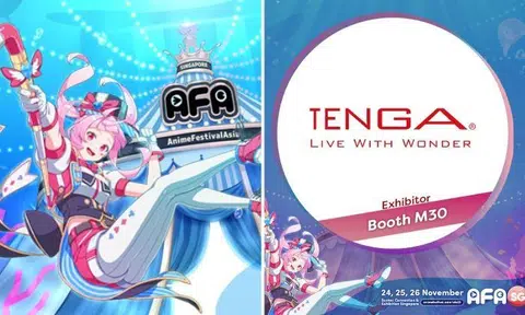 Anime Festival Asia (AFA) unveiled Tenga, one of Japan’s top adult toy brands, as an exhibitor at the three-day event.