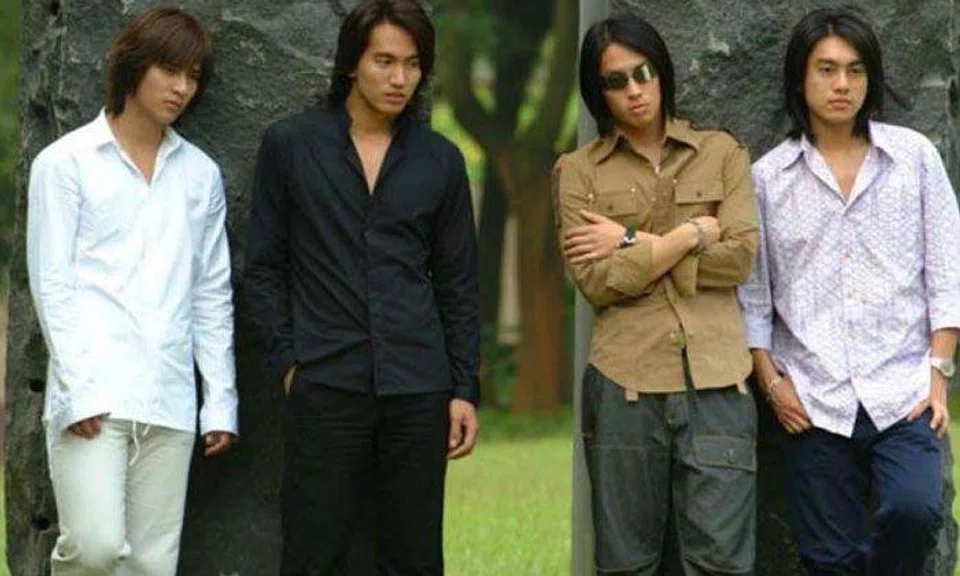 (From left) Vic Chou, Jerry Yan, Van Ness Wu and Ken Chu.PHOTO: STARHUB
