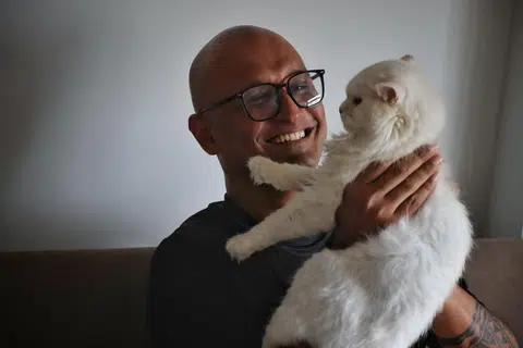 Mr Rizwan Habib, who stole as a child to feed his mother’s drug habit, says it felt “surreal” moving into his first home in 2024.