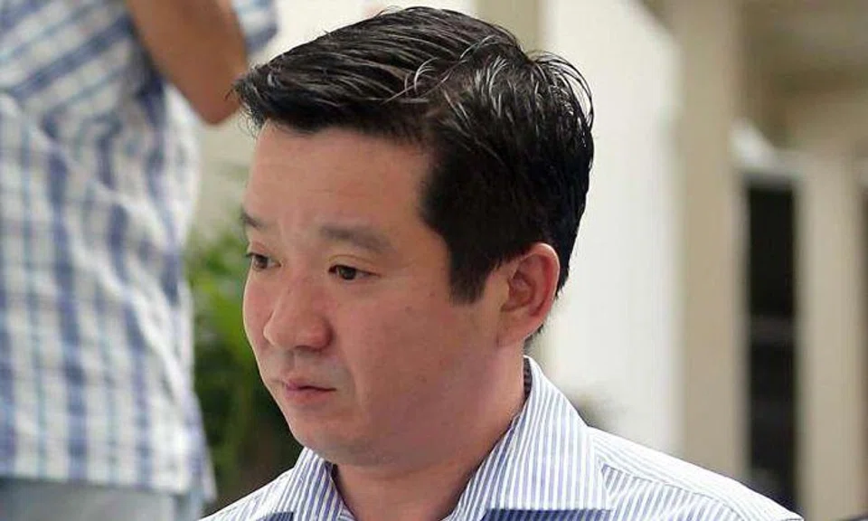 Howard Shaw Chai Li, arriving at the State Courts. ST PHOTO: WONG KWAI CHOW
