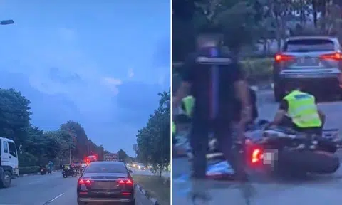 Motorcyclist dies in Seletar West Link accident, driver arrested