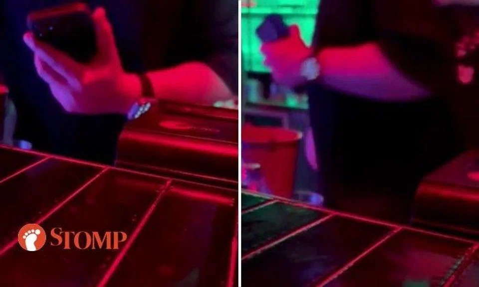 The Stomper shared a video of her interaction with the manager at the club where he said: “You cannot expect all the guys here to be good guys.”