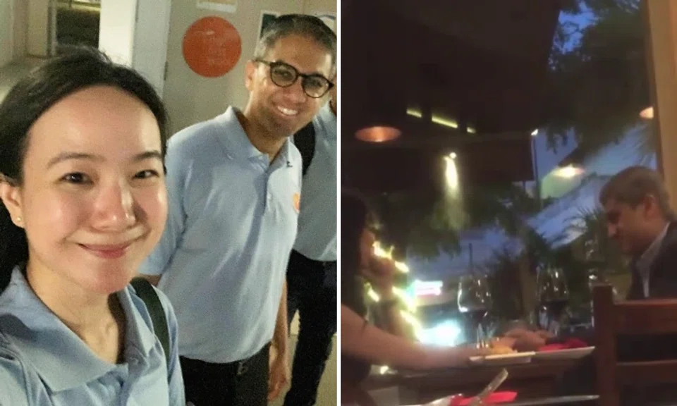 A video clip circulating online that appears to show Member of Parliament Leon Perera sharing an intimate moment with fellow senior party member Nicole Seah.