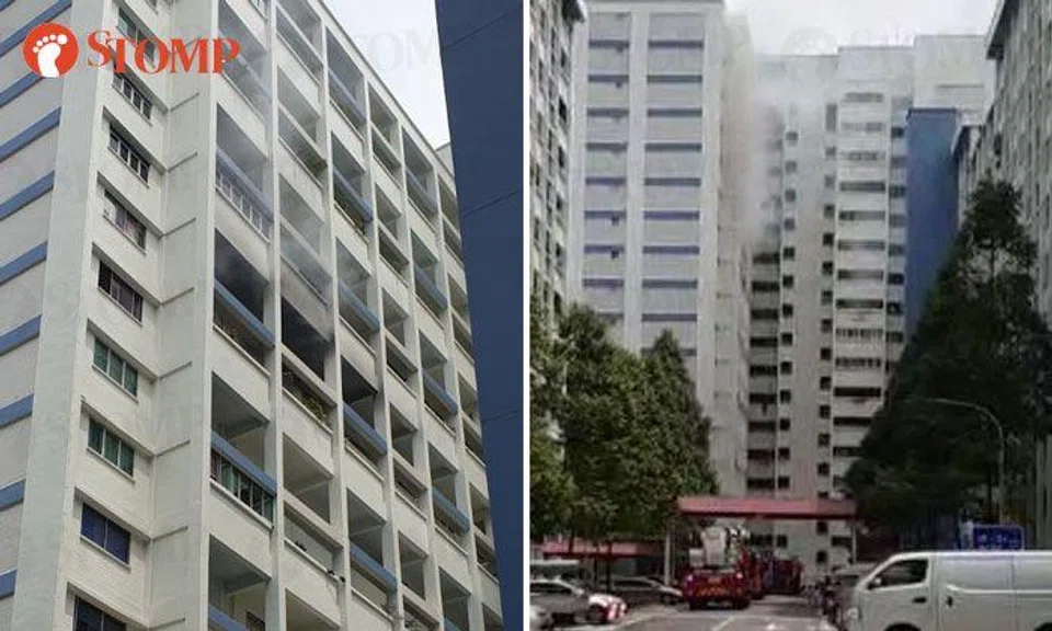 10 people evacuated after fire breaks out in Bukit Batok HDB flat