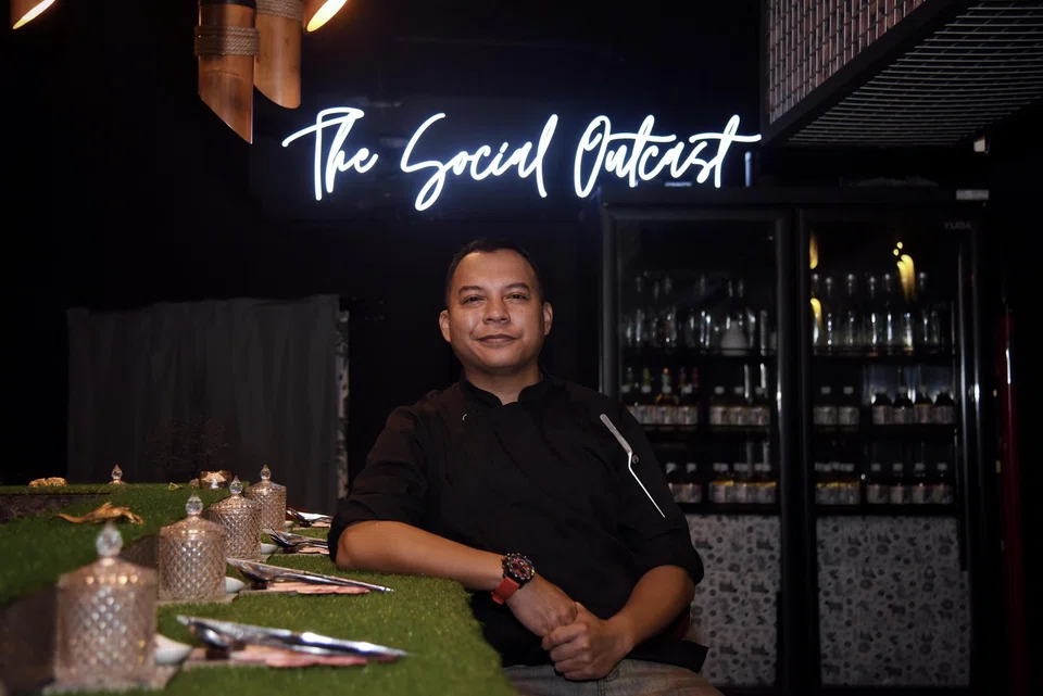 Mr Aminurrashid Hasnordin, chef-owner of The Social Outcast. 