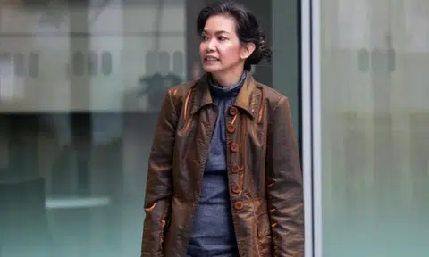 Woman who shouted 'kangaroo court' at trial of British 'sovereign' and spat at cop gets jail, fine