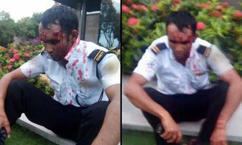 "I want to touch your private part," says Malaysian security guard to pregnant woman, gets beaten up by her husband