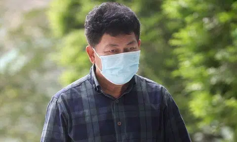 The woman said that she filed the first report in 2015 after Mohd Razif Radi (pictured) allegedly touched her leg. ST PHOTO: KELVIN CHNG