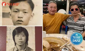 Long-lost childhood friends reunite after 50 years thanks to Stomp: 'It's really unbelievable'