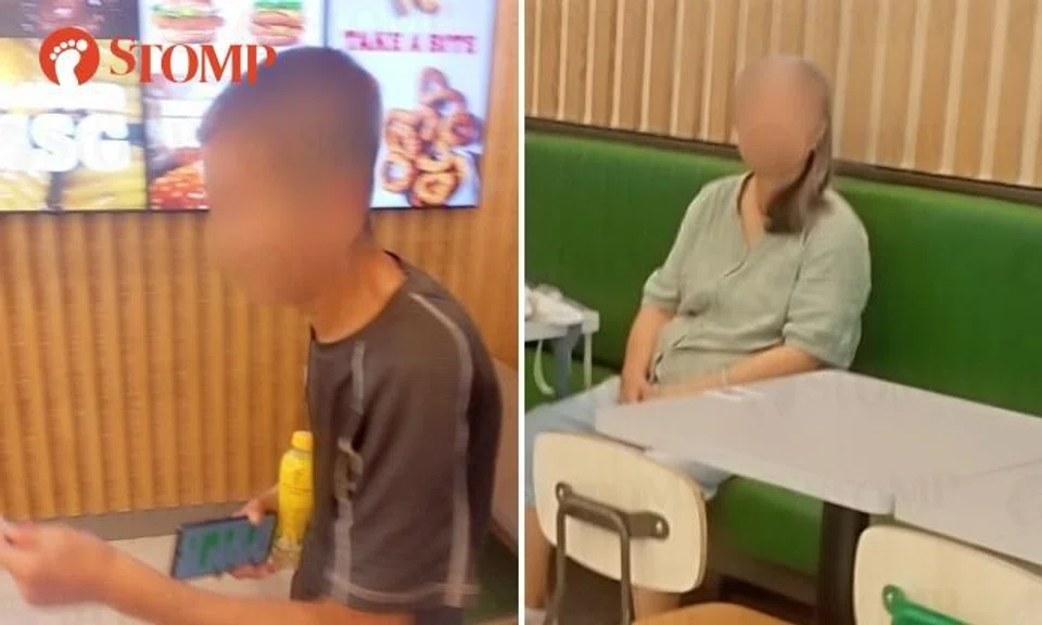 Man says he was spat at after stopping someone from stealing queue number for free burger, calls police