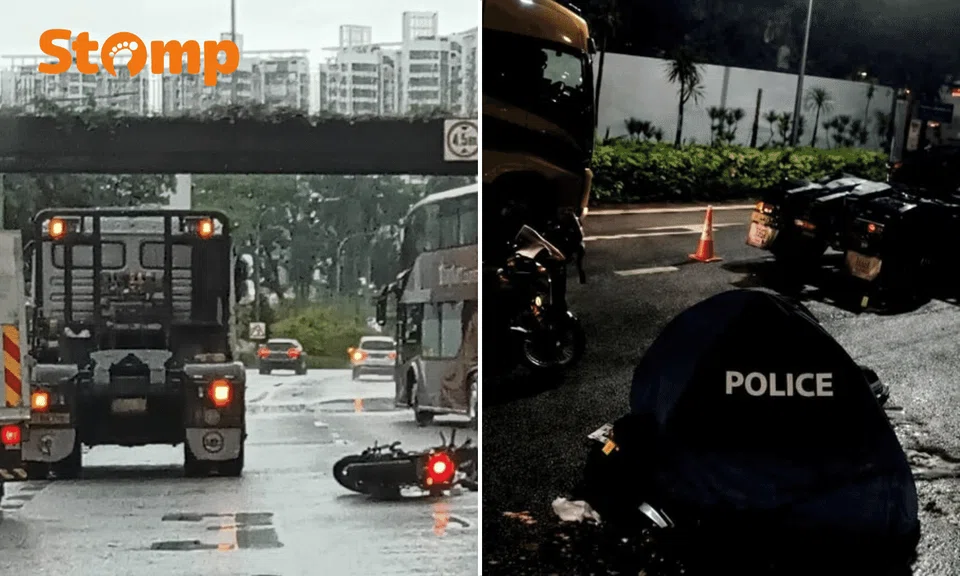 Family of 61-year-old motorcyclist killed in hit-and-run on AYE seeks eyewitnesses, dashcam footage