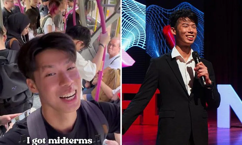 Mr Tan Jing En said he was a “shy and introverted child”, until he took the initiative to intern with a public speaking company seven years ago.