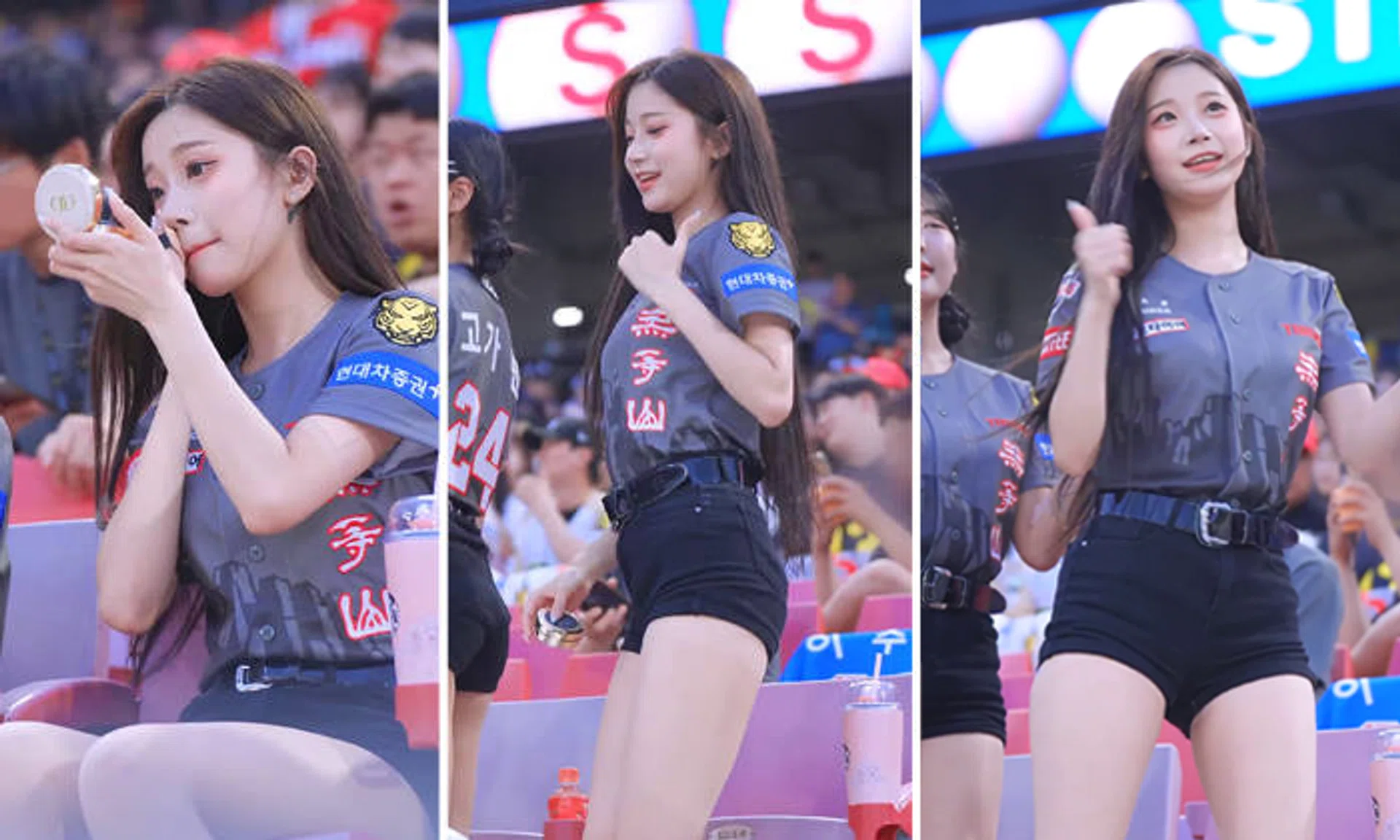 Korean cheerleader hypnotises internet with Pikki Pikki dance routine