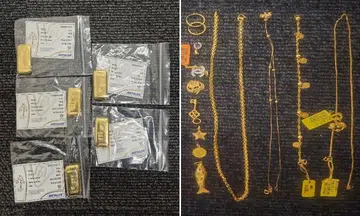 Gold recovered from scam