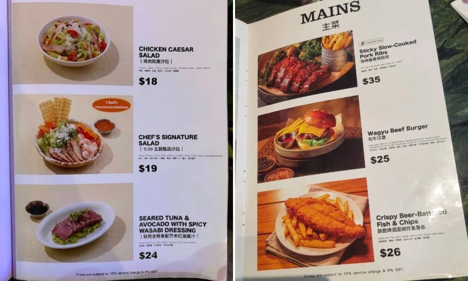 singaporean woman calls out chinese menus and ads at orchard road