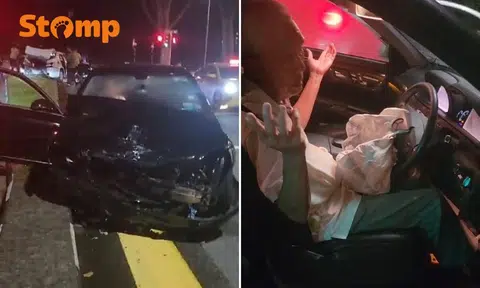 Tay Kok Khiang pleaded guilty to drink driving and careless driving causing grievous hurt. 